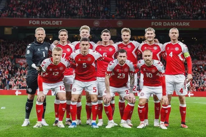 Team Dänemark UEFA EURO 2024