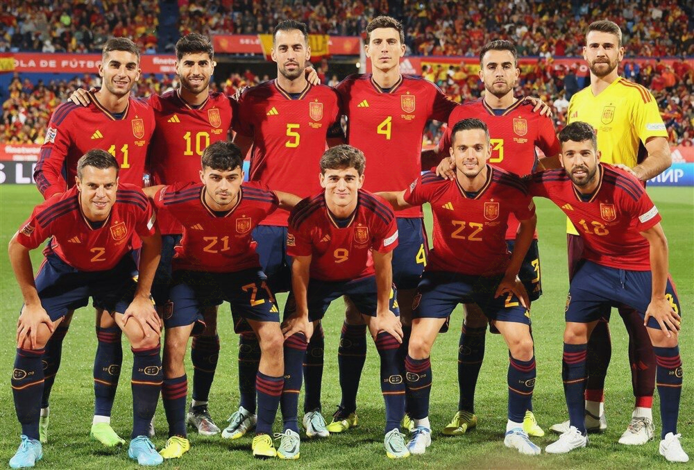 Spaniens Team für die EURO 2024