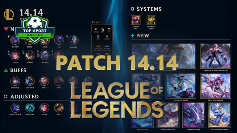 New Patch for League of Legends 14.14